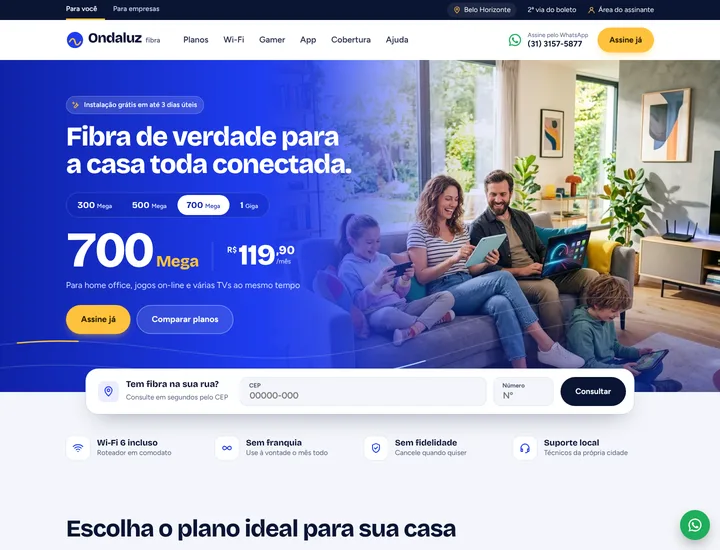 Modelo Provedor Ondaluz